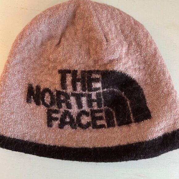 The North Face Logo Toddler Youth Beanie Skull Cap Fleece Winter Hat 4T 5T - Picture 3 of 7